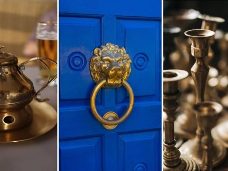 Латунь можна очистити кухонними засобами, не дряпаючи поверхню