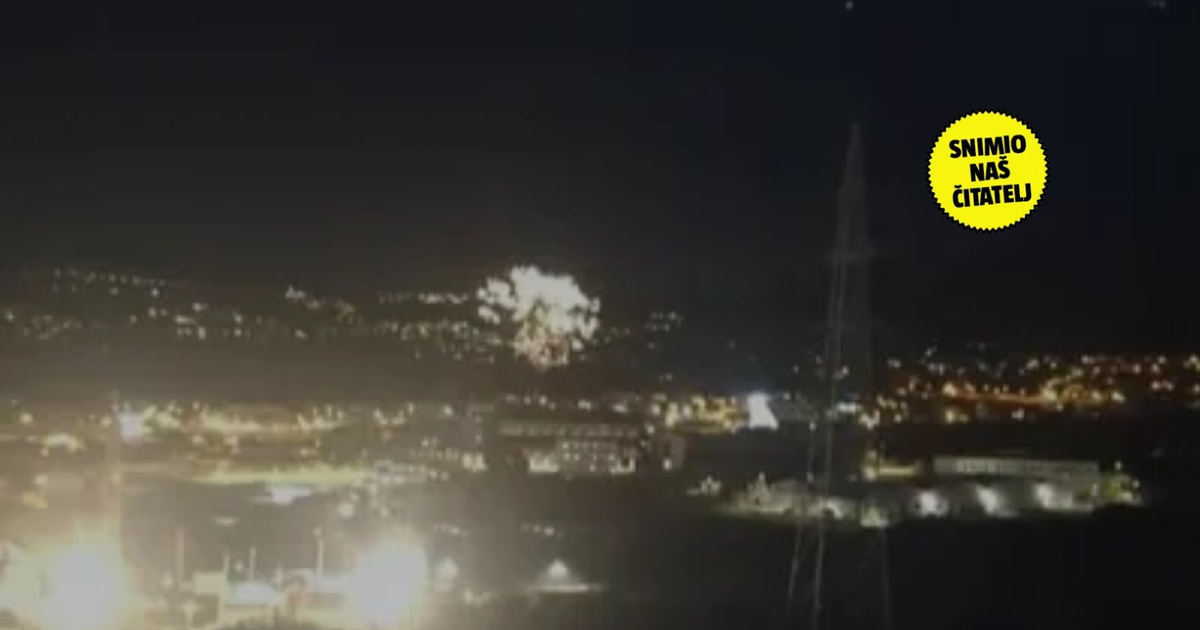 VIDEO Kod splitskog zatvora ispalili su vatromete! 'Riječ je o Torcidi, danas slave rođendan'