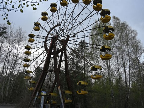 A pripjatyi óriáskerék története: a vidámpark sosem nyílt meg