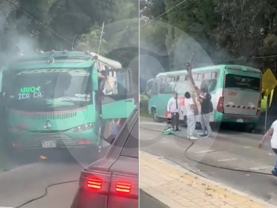 Un muerto y seis heridos deja caída de cables de alta tensión sobre buseta en la vía Siberia–Tenjo, Cundinamarca