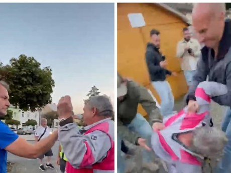 Na mítingu Matovičovho hnutia v Bytči zasahovali policajti